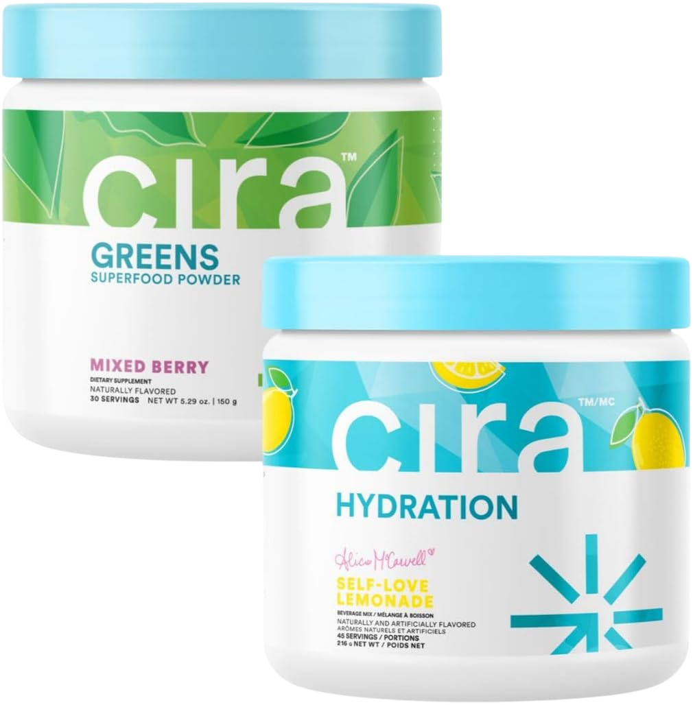 Cira Nutrition Hydration Self-Love Lemonade & Greens Mixed Berry
